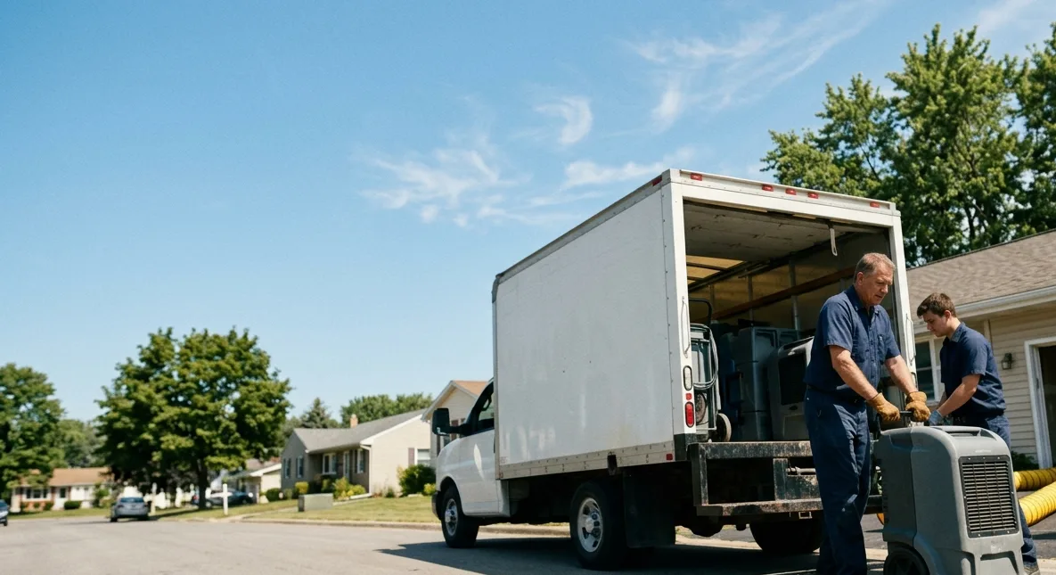 Water Damage Cleanup in Dubuque, IA near me
